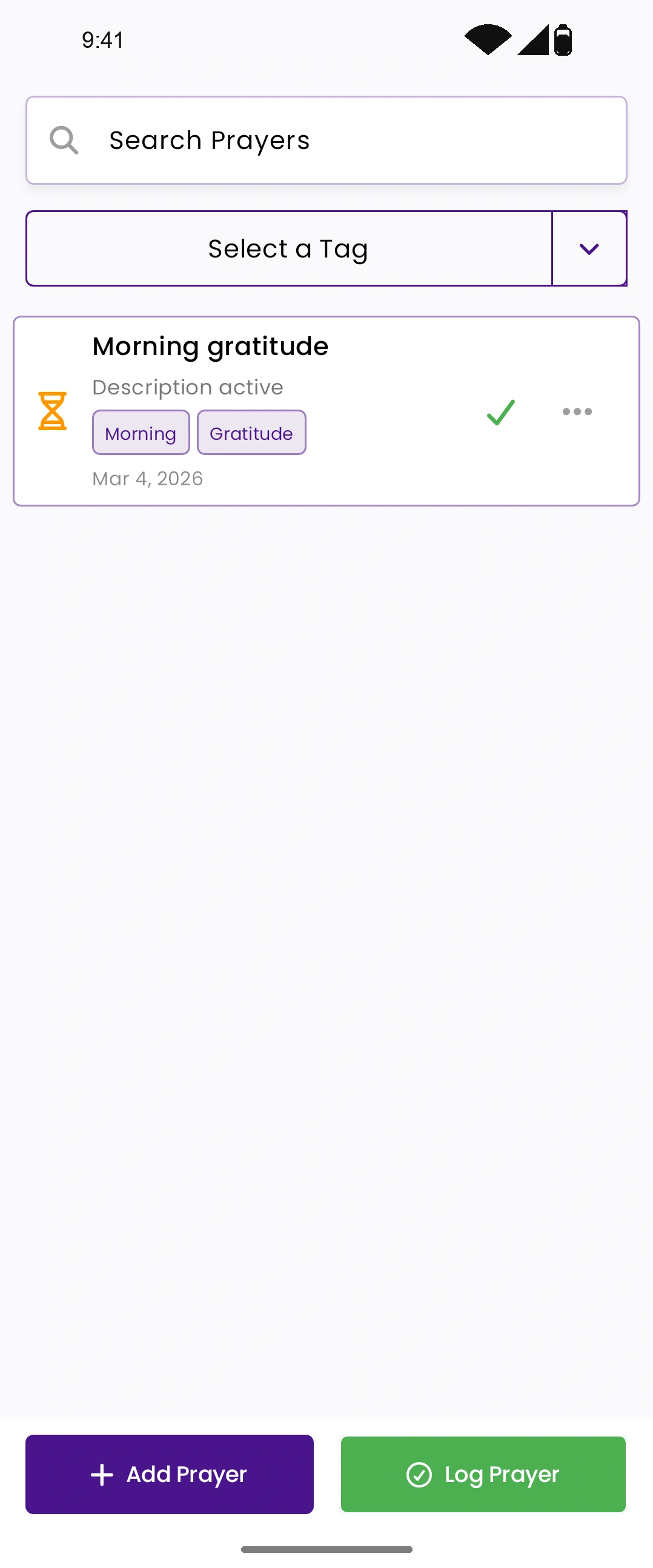 MySimpleBible running on Android